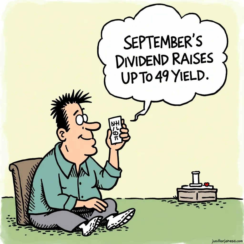 **September’s Top Dividend Raises: Up to 4.9% Yield**