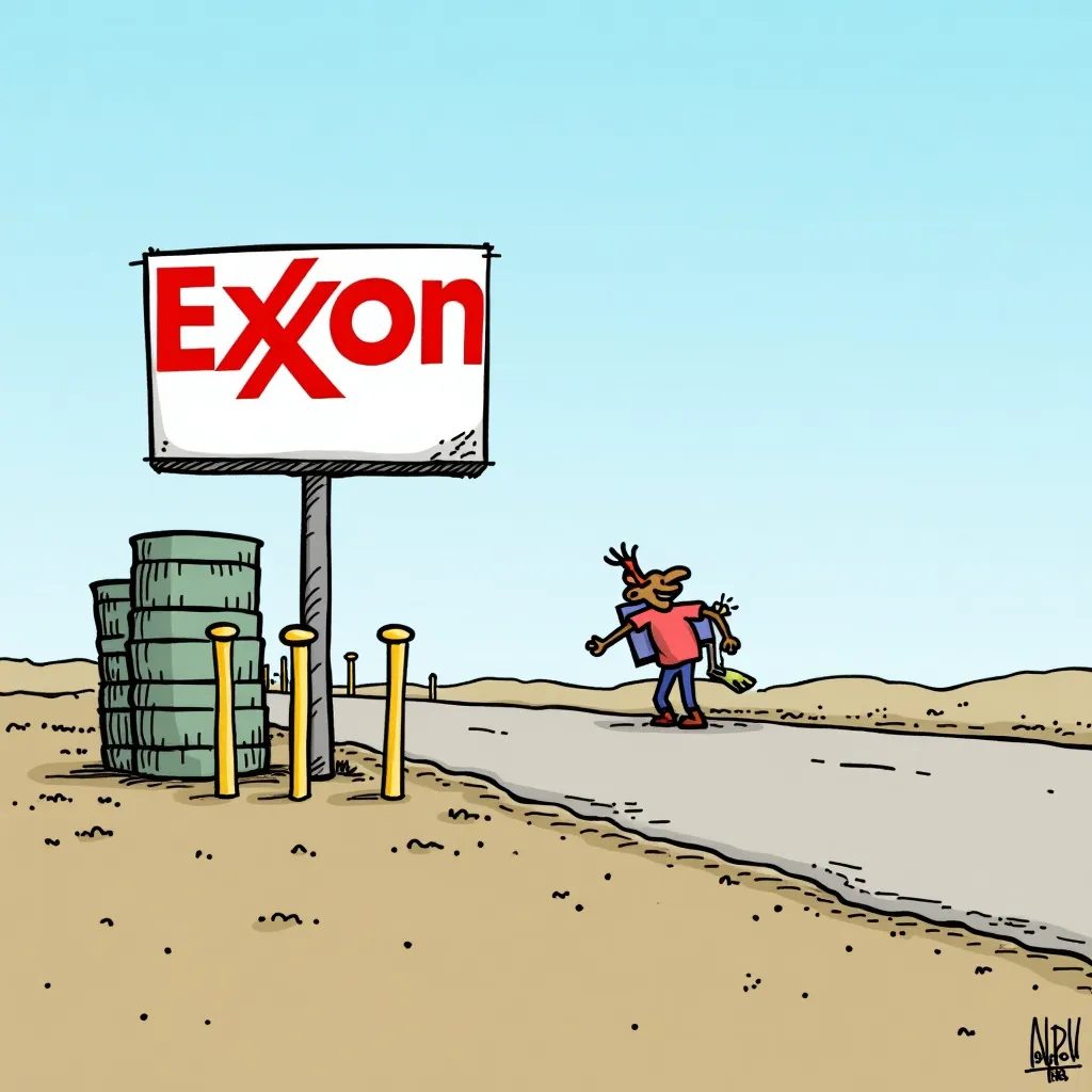 **Exxon Mobil’s 3Q Earnings Hurt by Low Oil Prices**