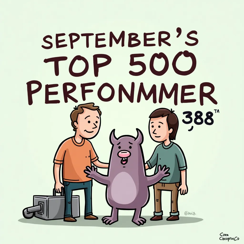 **September’s Top S&P 500 Performer: Up 38.8%**